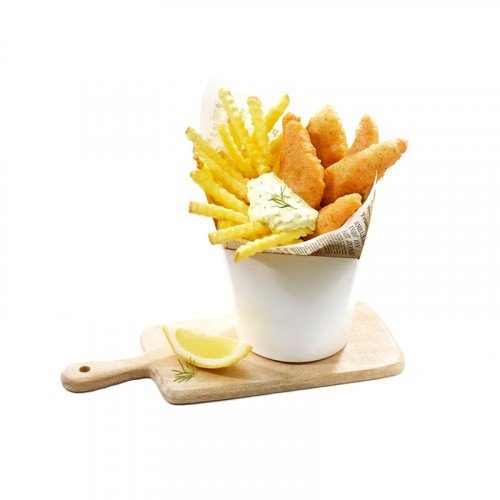 Fischknusperli Mit Pemmes Frites